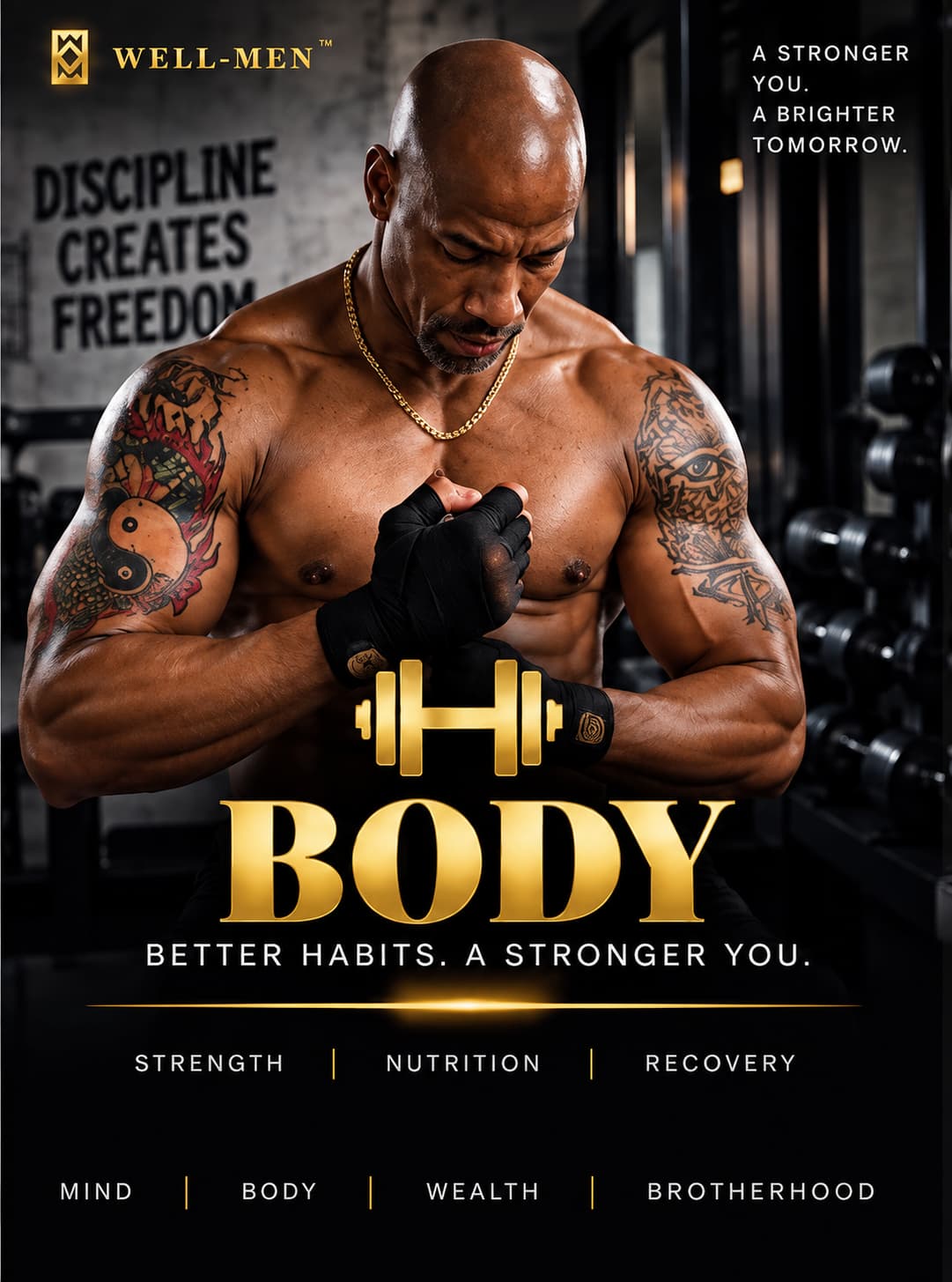Well-Men pillar — Body